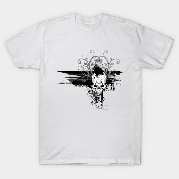 Art Skull T-Shirt by viSionDesign